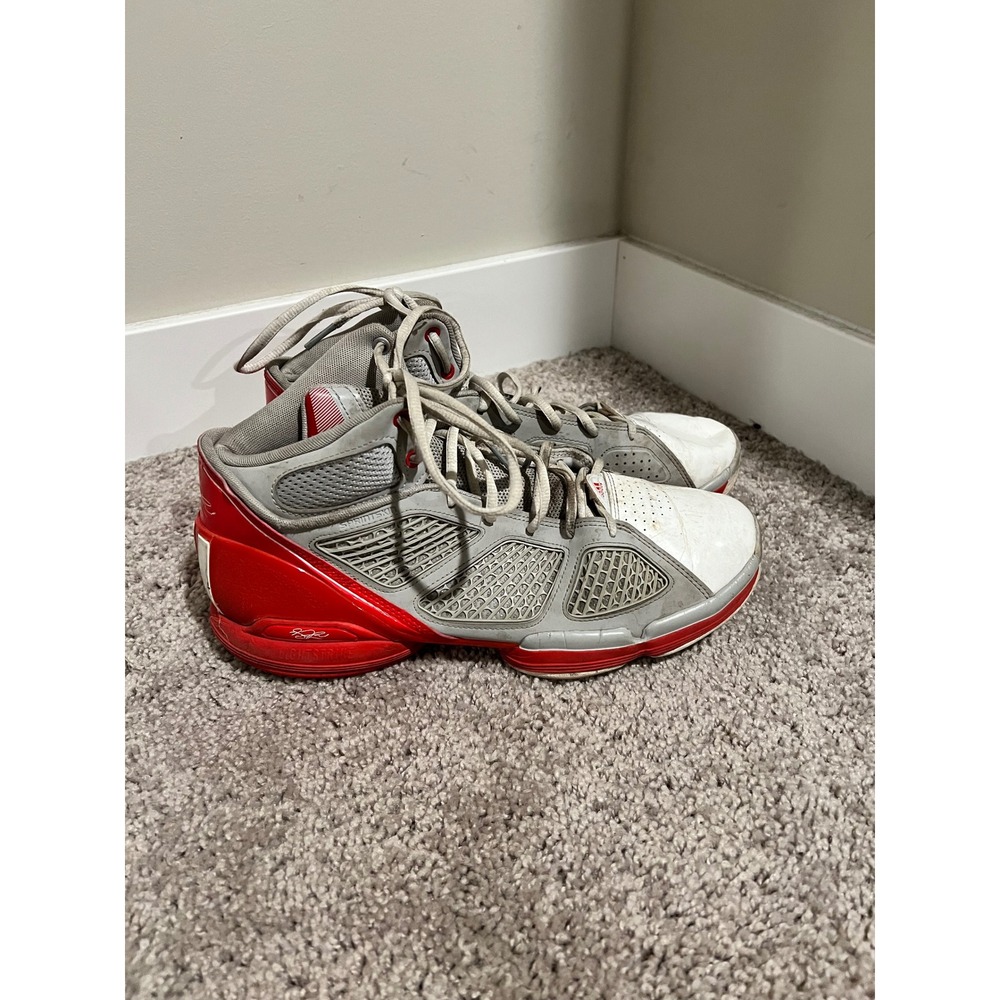 Adidas Adizero Rose 1.5 Restomod Mens Basketball Shoes Grey Red GY0257 Size 10.5